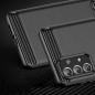 Kryt Carbon na Samsung Galaxy A72 LTE Elegantní  Černý