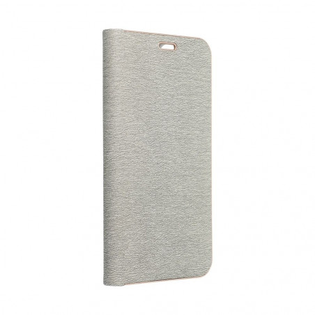 Peněženkové pouzdro LUNA Book Gold na Samsung Galaxy A53 5G Elegantní  Stříbrný