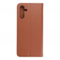 Peněženkové pouzdro Leather case SMART PRO na Samsung Galaxy A04s Elegantní  Hnědý 