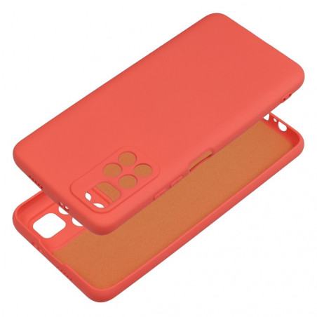 Kryt Silicone na XIAOMI Poco M4 Pro 5G Elegantní  Broskvový