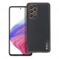 Kryt LEATHER na Samsung Galaxy A53 5G Černý