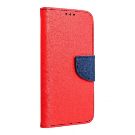 Peněženkové pouzdro Fancy Book na XIAOMI 12X Červený / Námořnická modrá