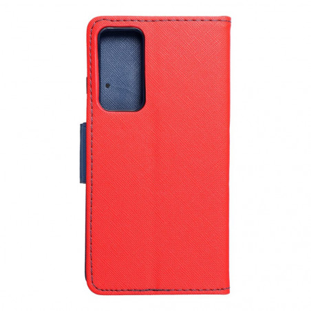 Peněženkové pouzdro Fancy Book na XIAOMI 12X Červený / Námořnická modrá