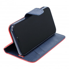 Peněženkové pouzdro Fancy Book na XIAOMI 12 Pro Červený / Námořnická modrá
