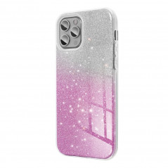 Kryt Shining na XIAOMI Redmi 9C NFC Přehledný a růžový