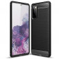 Kryt Carbon na Samsung Galaxy S20 FE 5G Elegantní  Černý