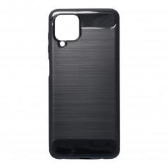 Kryt Carbon na Samsung Galaxy A12 Elegantní  Černý