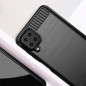 Kryt Carbon na Samsung Galaxy A12 Elegantní  Černý