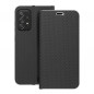 Peněženkové pouzdro LUNA Book Carbon na Samsung Galaxy A52s 5G Uhlíkové vlákno, Elegantní  Černý