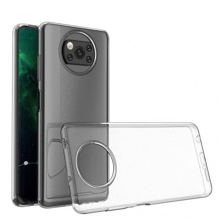 Kryt Ultra Slim 0,5mm na XIAOMI Poco X3 Pro Průhledný