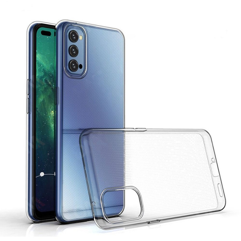 Kryt Ultra Slim 0,5mm na Oppo Reno4 Průhledný