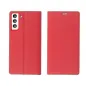Peněženkové pouzdro LUNA Book Gold na Samsung Galaxy A72 5G Elegantní  Červený