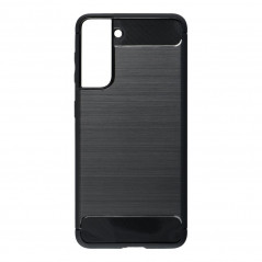 Kryt Carbon na Samsung Galaxy S21 5G Elegantní  Černý