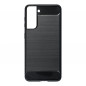 Kryt Carbon na Samsung Galaxy S21 5G Elegantní  Černý