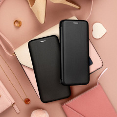 Peněženkové pouzdro Book Elegance na Samsung Galaxy A52s 5G Elegantní  Černý