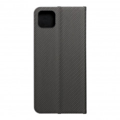 Peněženkové pouzdro LUNA Book Carbon na Samsung Galaxy A22 5G Uhlíkové vlákno, Elegantní  Černý