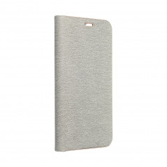 Peněženkové pouzdro LUNA Book Gold na XIAOMI Redmi Note 10 Pro Elegantní  Stříbrný
