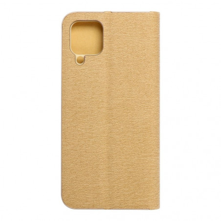 Peněženkové pouzdro LUNA Book Gold na Samsung Galaxy A22 LTE Elegantní  Zlatý