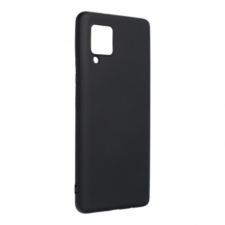 Kryt Silicone na Samsung Galaxy A42 5G Elegantní  Černý