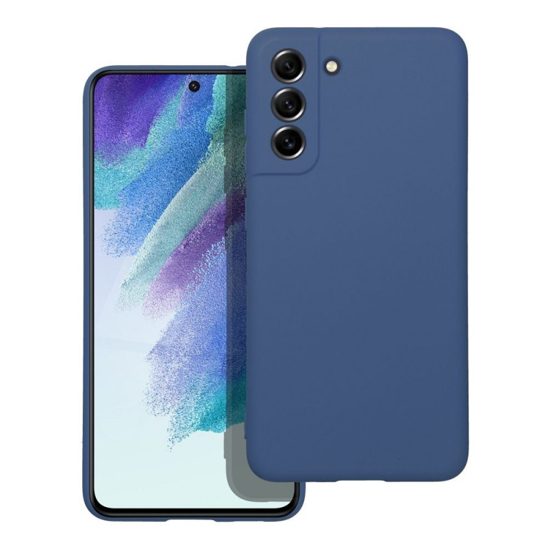 Kryt Silicone na Samsung Galaxy S21 FE 5G Elegantní  Modrý