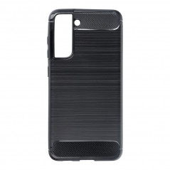 Kryt Carbon na Samsung Galaxy S21 FE 5G Elegantní  Černý
