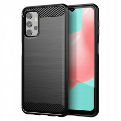 Kryt Carbon na Oppo A74 5G Elegantní  Černý