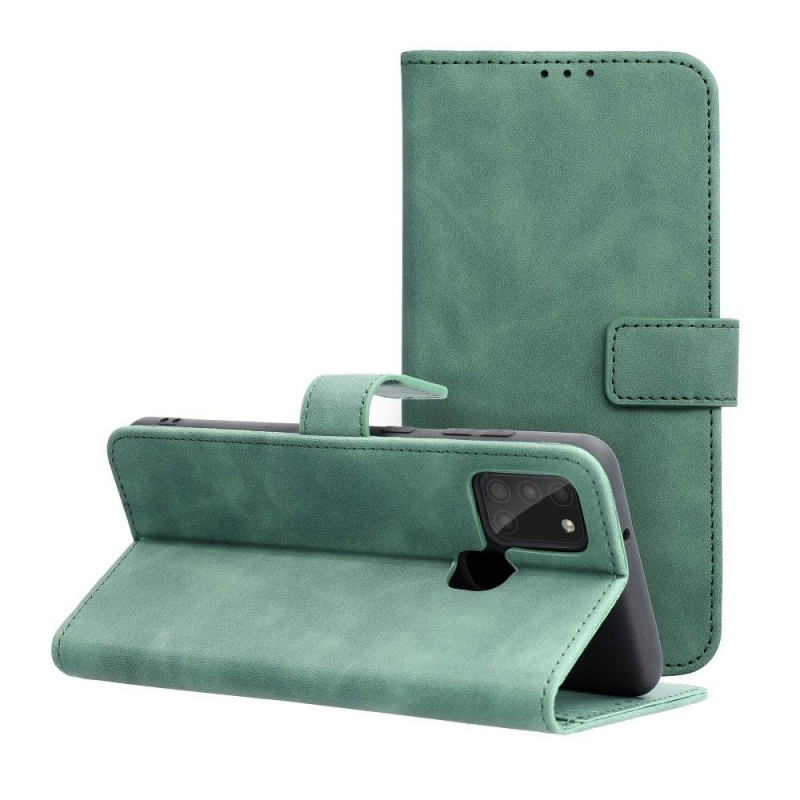 Peněženkové pouzdro TENDER Book na Samsung Galaxy A21s Zelený