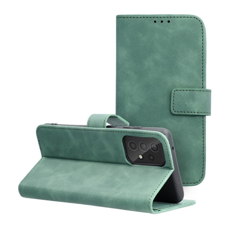 Peněženkové pouzdro TENDER Book na Samsung Galaxy A52 5G Zelený