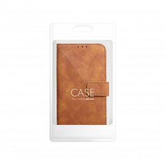 Peněženkové pouzdro TENDER Book na XIAOMI Redmi Note 10 Hnědý