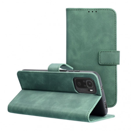 Peněženkové pouzdro TENDER Book na XIAOMI Redmi Note 10S Zelený
