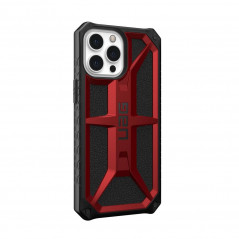 Kryt Urban Armor Gear Monarch na Apple iPhone 13 Pro Max Prémiové pouzdro  MagSAFE  Červený