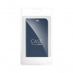 Peněženkové pouzdro LUNA Book Carbon na Samsung Galaxy A13 5G Uhlíkové vlákno, Elegantní  Modrý