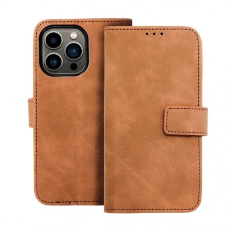 Peněženkové pouzdro TENDER Book na Apple iPhone SE 2020 Hnědý