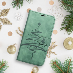 Peněženkové pouzdro MEZZO Book na Samsung Galaxy A02s Strom  Zelený