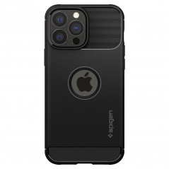 Kryt Spigen Armor na Apple iPhone 13 Pro Uhlíkové vlákno, Elegantní  Černý