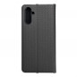 Peněženkové pouzdro LUNA Book Carbon na Samsung Galaxy A13 LTE Uhlíkové vlákno, Elegantní  Černý