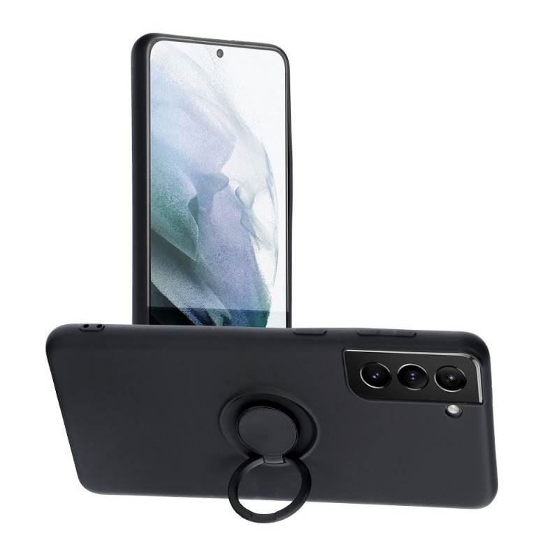 Kryt Silicone ring na Samsung Galaxy S20 FE 5G 2022 Černý