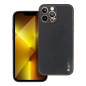 Kryt LEATHER na Apple iPhone 13 Pro Max Černý