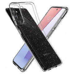 Kryt Spigen Liquid Crystal na Samsung Galaxy S21 FE 5G Křišťálově čistý  Třpytivý krystal