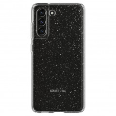 Kryt Spigen Liquid Crystal na Samsung Galaxy S21 FE 5G Křišťálově čistý  Třpytivý krystal
