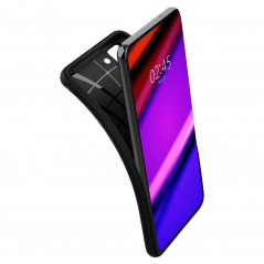 Kryt Spigen Armor na Samsung Galaxy S21 FE 5G Uhlíkové vlákno, Elegantní  Černý