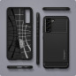 Kryt Spigen Armor na Samsung Galaxy S21 FE 5G Uhlíkové vlákno, Elegantní  Černý