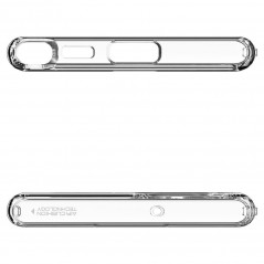 Kryt Spigen Ultra Hybrid na Samsung Galaxy S22 Ultra Křišťálově čistý  Průhledný