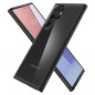 Kryt Spigen Ultra Hybrid na Samsung Galaxy S22 Ultra Křišťálově čistý  Matná černá