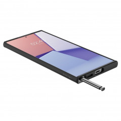 Kryt Spigen Ultra Hybrid na Samsung Galaxy S22 Ultra Křišťálově čistý  Matná černá