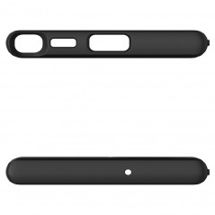 Kryt Spigen Ultra Hybrid na Samsung Galaxy S22 Ultra Křišťálově čistý  Matná černá