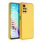 Kryt LEATHER na XIAOMI Redmi 10 Žlutý