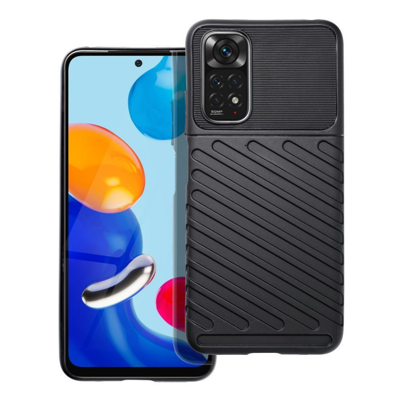 Kryt THUNDER na XIAOMI Redmi Note 11 Černý