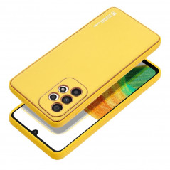 Kryt LEATHER na Samsung Galaxy A33 Žlutý