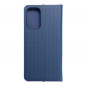 Peněženkové pouzdro LUNA Book Carbon na Samsung Galaxy A33 Uhlíkové vlákno, Elegantní  Modrý